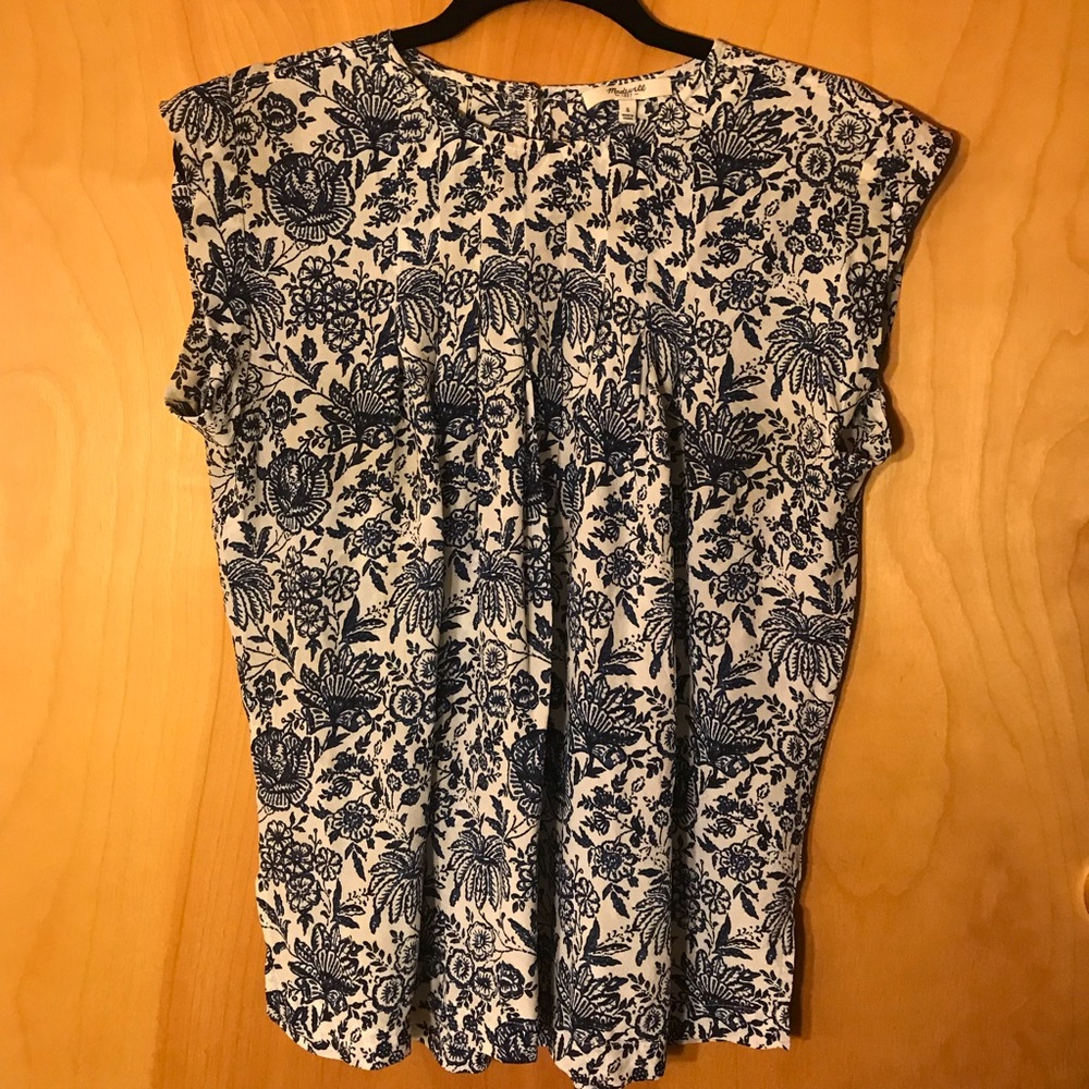 Madewell silk blouse